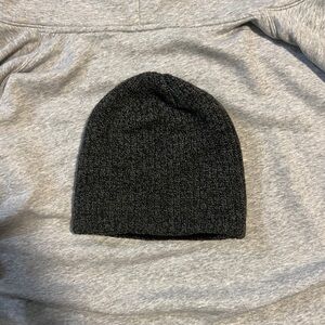 Charcoal Gray Knit Beanie